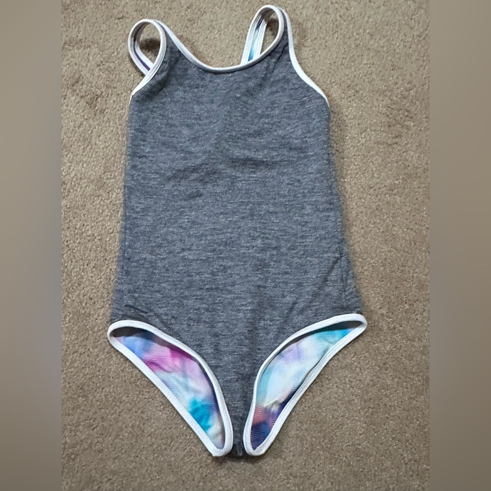 ❌Athleta Girl Reversible Swimsuit M 8-10